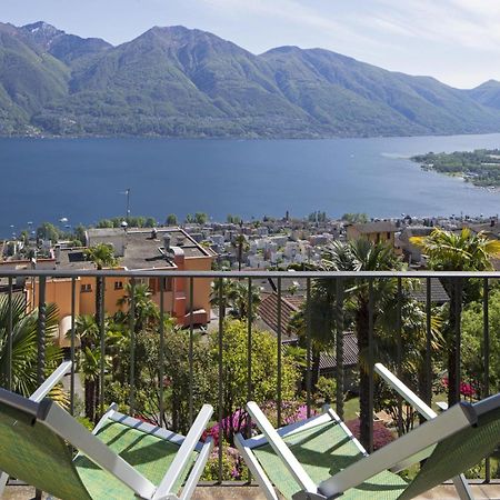 Garten Hotel Dellavalle Brione sopra Minusio Dış mekan fotoğraf