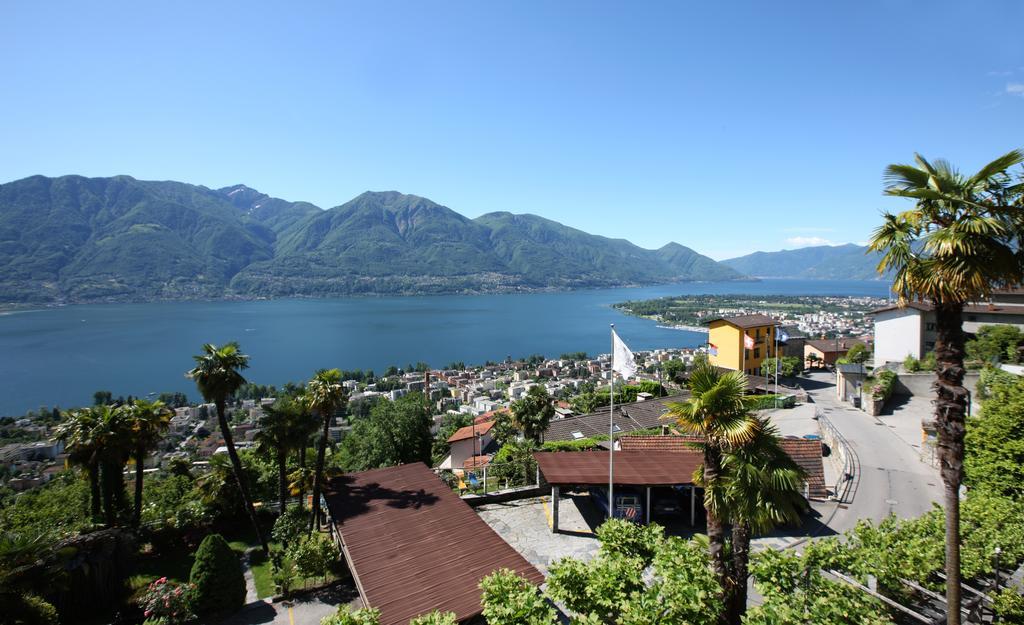 Garten Hotel Dellavalle Brione sopra Minusio Dış mekan fotoğraf
