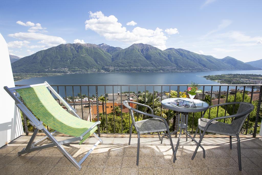 Garten Hotel Dellavalle Brione sopra Minusio Dış mekan fotoğraf