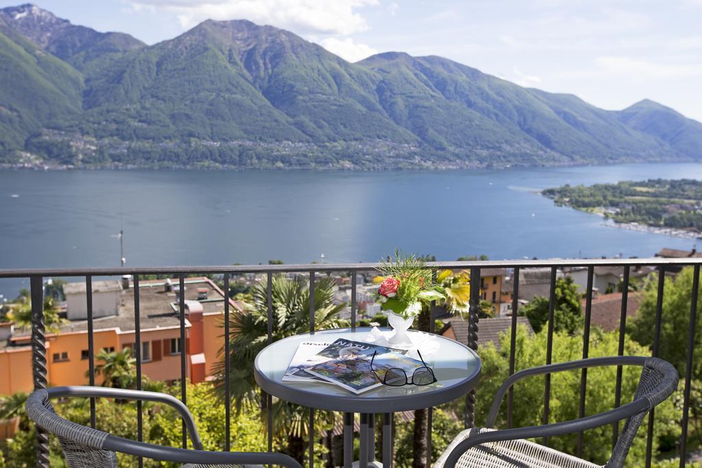 Garten Hotel Dellavalle Brione sopra Minusio Dış mekan fotoğraf