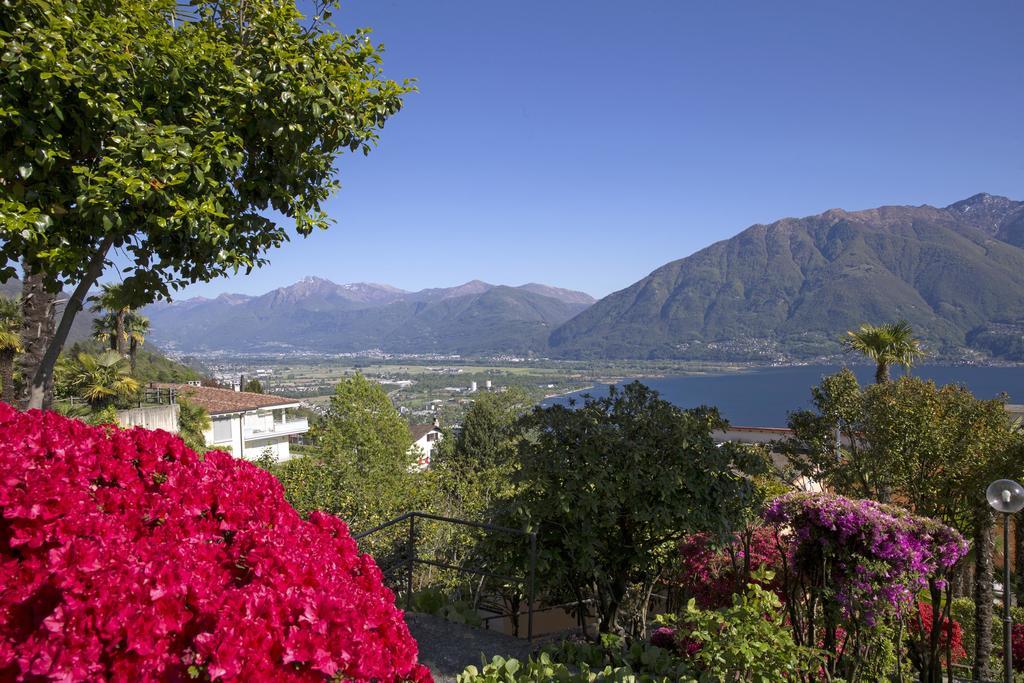 Garten Hotel Dellavalle Brione sopra Minusio Dış mekan fotoğraf
