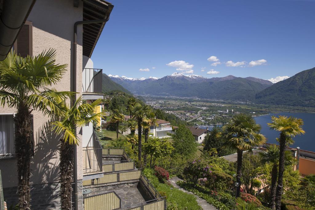 Garten Hotel Dellavalle Brione sopra Minusio Dış mekan fotoğraf