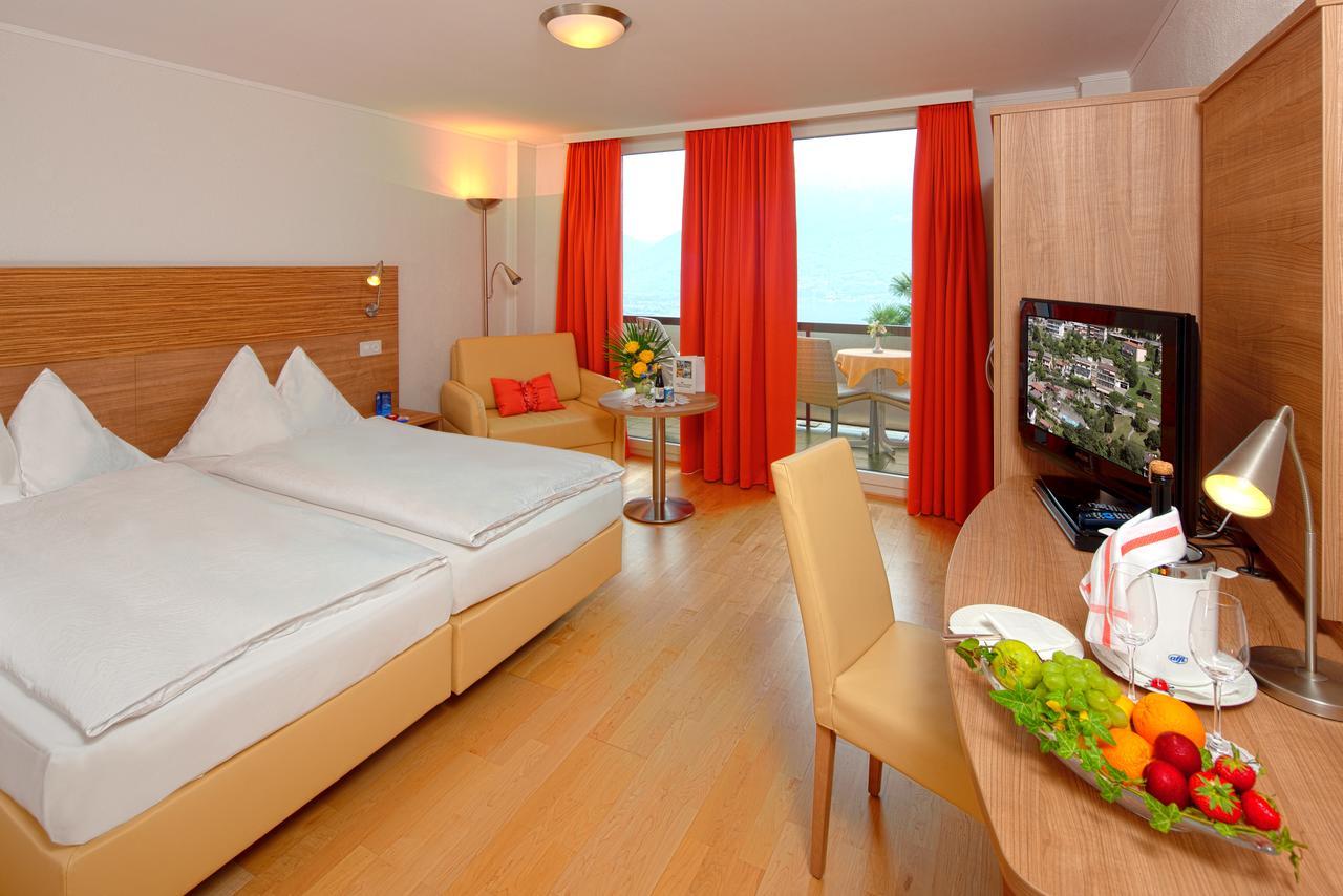 Garten Hotel Dellavalle Brione sopra Minusio Dış mekan fotoğraf