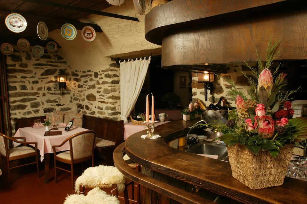 Garten Hotel Dellavalle Brione sopra Minusio Restoran fotoğraf